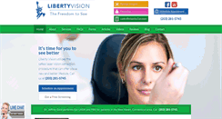 Desktop Screenshot of libertyvision.net